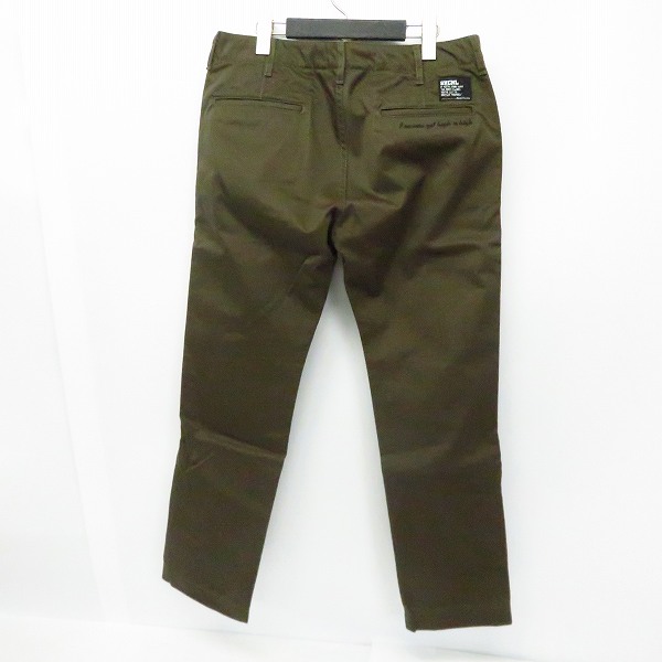 実際に弊社で買取させて頂いたBack Channel/バックチャンネル ワークパンツ カーキ系 size：Sの画像 1枚目
