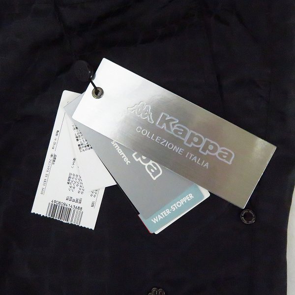 実際に弊社で買取させて頂いた【未使用】kappa/カッパ ゴルフ クロコジャガード中綿パンツ ブラック KG452PA26/Mの画像 7枚目