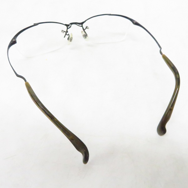 実際に弊社で買取させて頂いた999.9/フォーナインズ ワンポイントフレーム/リムレス 度入り眼鏡 O-10Tの画像 1枚目