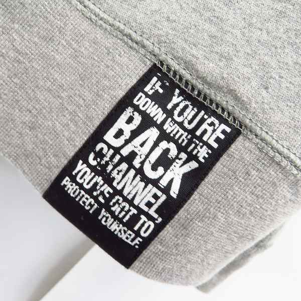 実際に弊社で買取させて頂いたBackChannel/バックチャンネル カレッジロゴ プルオーバーパーカー/Mの画像 2枚目