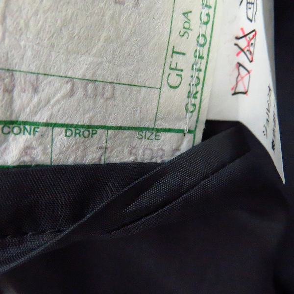 実際に弊社で買取させて頂いたGIORGIO ARMANI/ジョルジオアルマーニ バージンウール テーラードジャケット/50の画像 4枚目