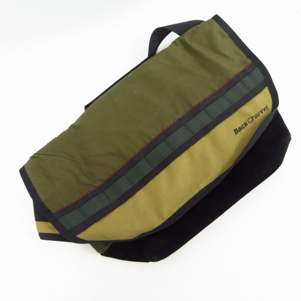 実際に弊社で買取させて頂いたBackChannel/バックチャンネル メッセンジャーバッグ/キャップ 4点セットの画像 4枚目