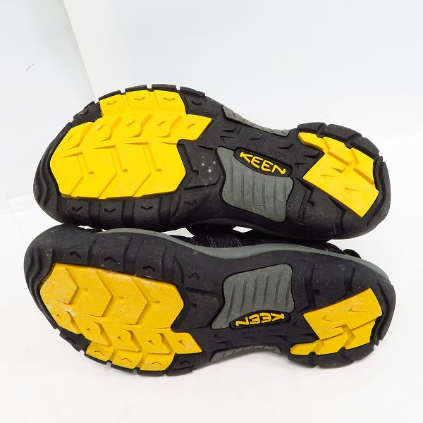 実際に弊社で買取させて頂いたKEEN/キーン NEWPORT H2/ニューポート サンダル  110230-BLACK/ブラック 25.5cmの画像 2枚目