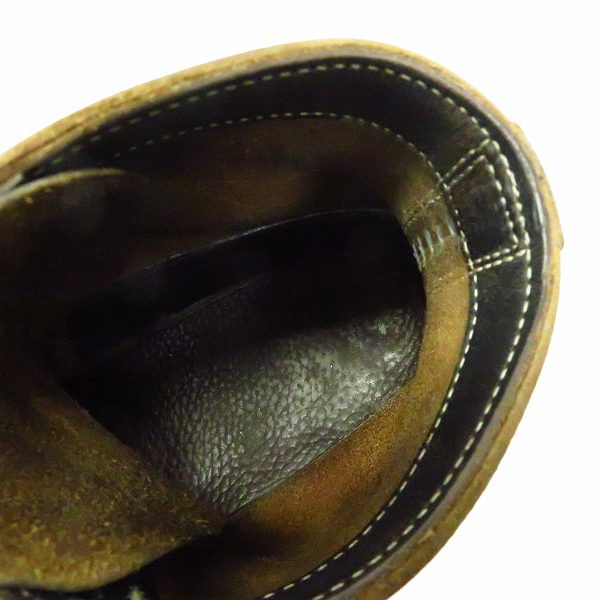 実際に弊社で買取させて頂いたWHITE'S BOOTS/ホワイツブーツ SEMI-DRESS/セミドレス レースアップレザーブーツ Size：9.5Dの画像 4枚目