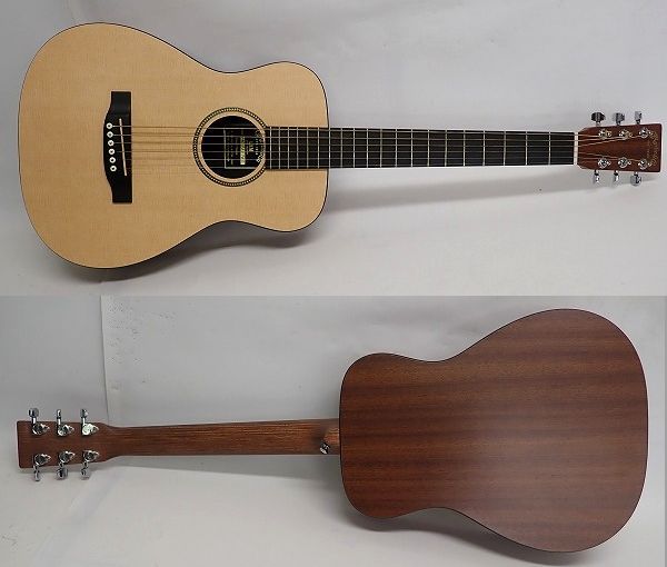 実際に弊社で買取させて頂いた★【美品】Martin/マーティン LXM Little Martin/リトルマーチン ミニアコースティックギター/トラベルギター ソフトケース付きの画像 2枚目