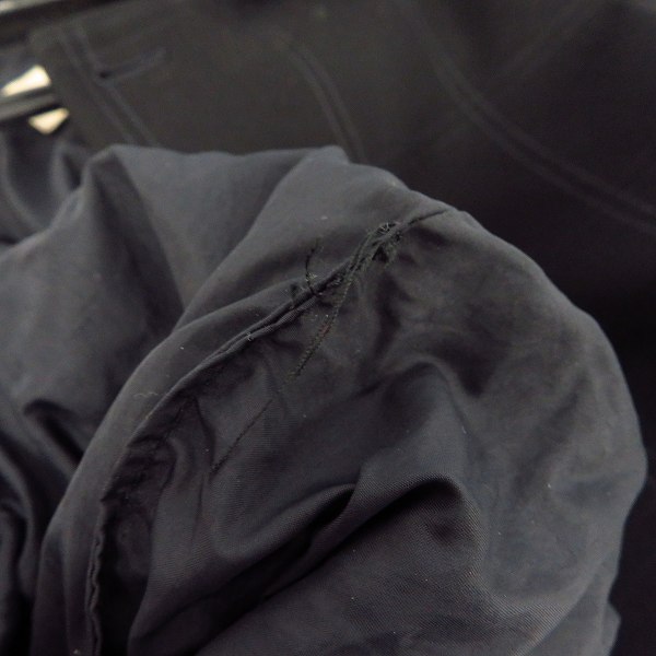 実際に弊社で買取させて頂いたMARNI/マルニ フード付き 裏地ナイロン ウールコート/44 の画像 6枚目