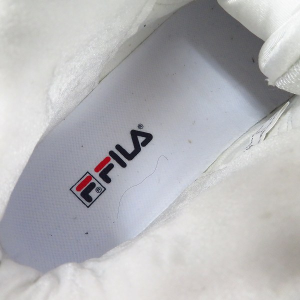 実際に弊社で買取させて頂いた【観賞用】FILA/フィラ GRANT HILL MID/グランドヒル バッシュ スニーカー FS6CB1101/US7の画像 4枚目