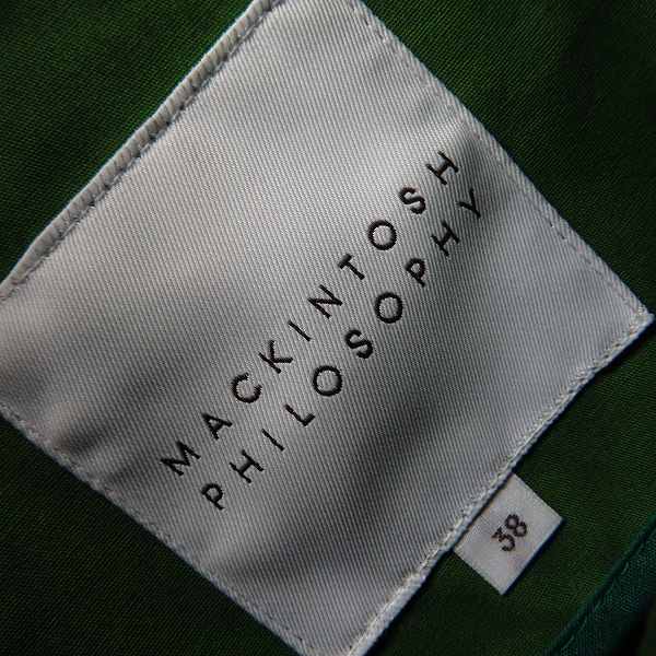 実際に弊社で買取させて頂いたMACKINTOSH PHILOSOPHY/マッキントッシュ フィロソフィー フード付き コート H5A03-700-70/38の画像 2枚目