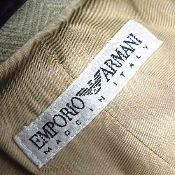 実際に弊社で買取させて頂いたEMPORIO ARMANI/エンポリオアルマーニ 3B テーラードジャケット/38の画像 2枚目