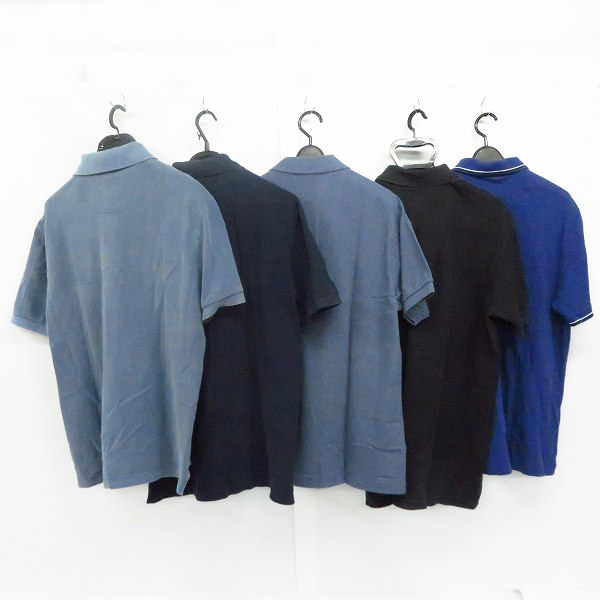 実際に弊社で買取させて頂いたLACOSTE/ラコステ  ビッグワッペン 等  ハーフスリーブ/半袖 ポロシャツ Size：5/6 5点セットの画像 1枚目