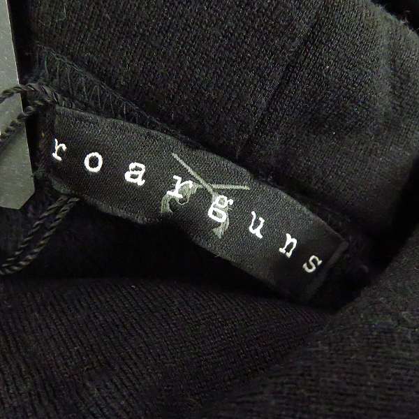 実際に弊社で買取させて頂いた【未使用】roarguns/ロアーガンズ K's別注 スタッズ/スワロ クロスガン ブリーチ加工フーディ 18FGB-17KS/4の画像 2枚目