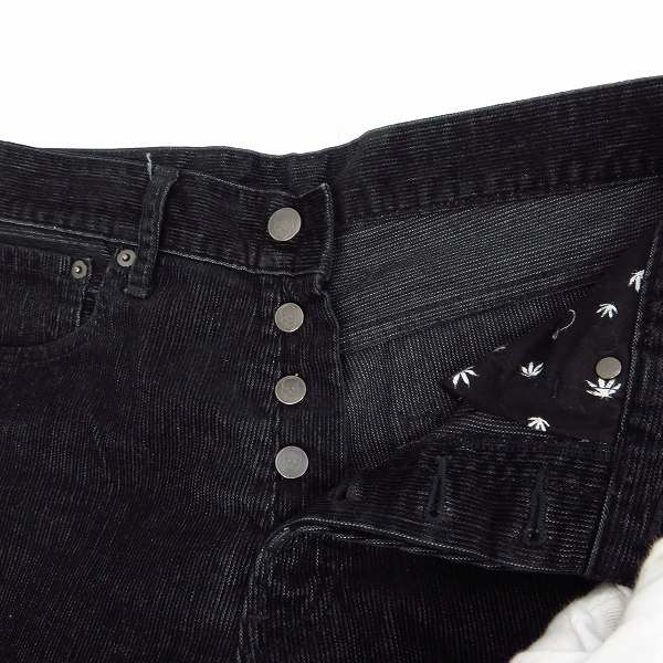 実際に弊社で買取させて頂いた【JPタグ】Lucien pellat-finet/ルシアンペラフィネ バックスカル刺繍 コーデュロイパンツ 31の画像 4枚目