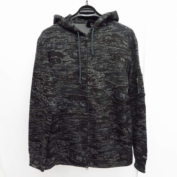 実際に弊社で買取させて頂いたBackChannel/バックチャンネル ジップアップパーカー ワッフル加工 迷彩/L