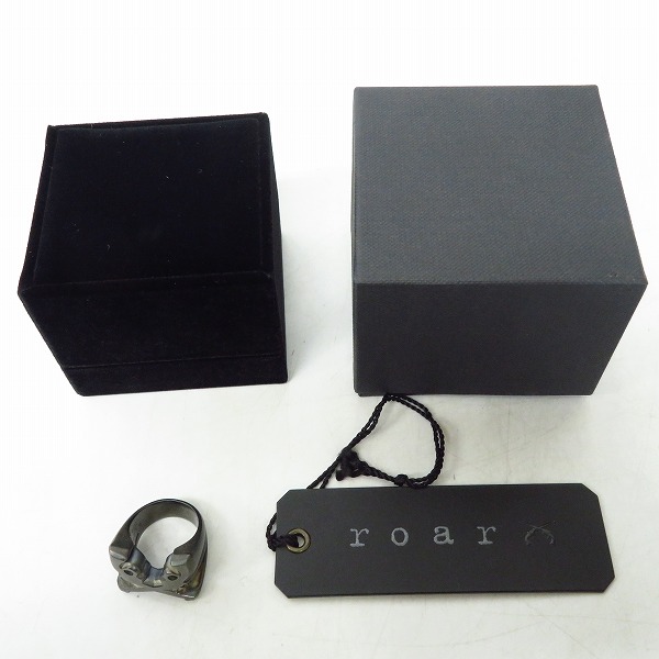 実際に弊社で買取させて頂いた roar by IVXLCDM/ロアー クロスガン スタンプリング 16FRQ-54/17号の画像 8枚目