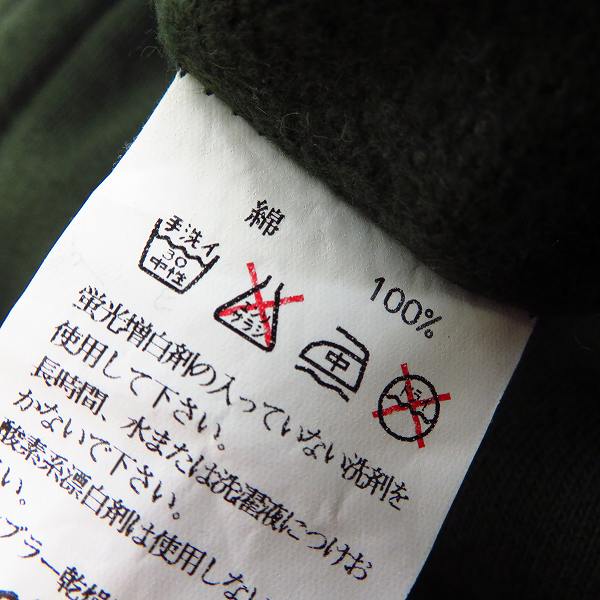 実際に弊社で買取させて頂いたBackChannel/バックチャンネル 自由の女神 ロゴ スウェットジップアップパーカー/Lの画像 5枚目