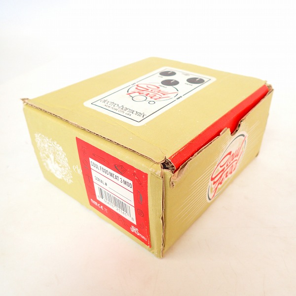 実際に弊社で買取させて頂いたelectro-harmonix/エレクトロハーモニクス soul food Meat ＆ 3 Mod オーバードライブ エフェクターの画像 8枚目