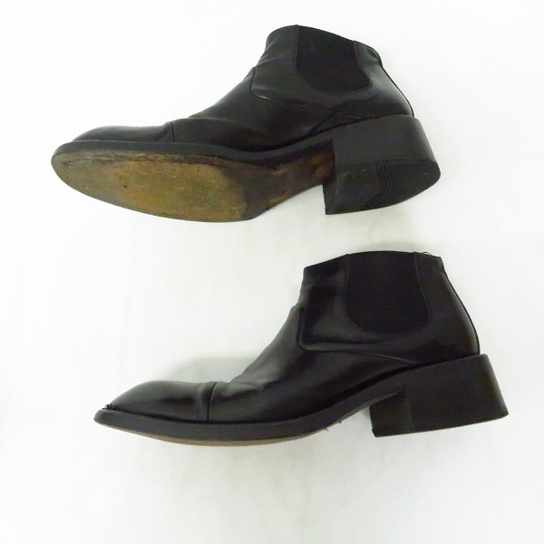 実際に弊社で買取させて頂いたalfredoBANNISTER/アルフレッドバニスター レザーブーツ サイドゴア/43の画像 3枚目