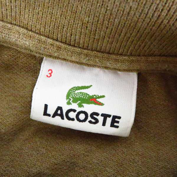 実際に弊社で買取させて頂いたLACOSTE/ラコステ ボーダー柄 等 ハーフスリーブ/半袖 ポロシャツ Size：3/4 5点セットの画像 2枚目