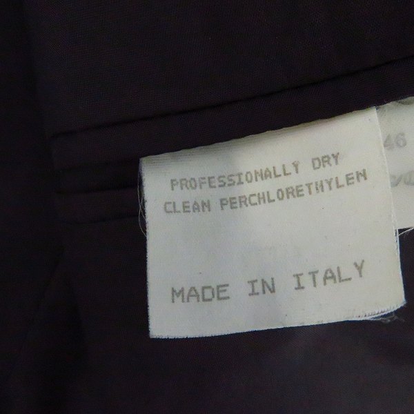 実際に弊社で買取させて頂いたEMPORIO ARMANI/エンポリオアルマーニ 3Bテーラードジャケット ツイード地の画像 4枚目