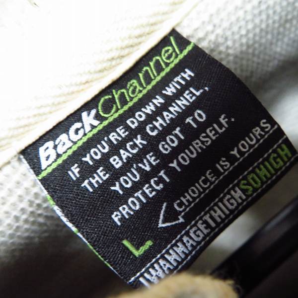 実際に弊社で買取させて頂いたBackChannel/バックチャンネル ジャケット/ジップパーカー/シャツ L/3点セットの画像 2枚目