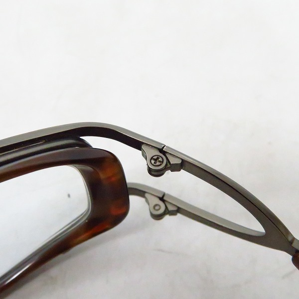 実際に弊社で買取させて頂いたless than human/レスザンヒューマン okaode メガネフレーム/度入りの画像 5枚目