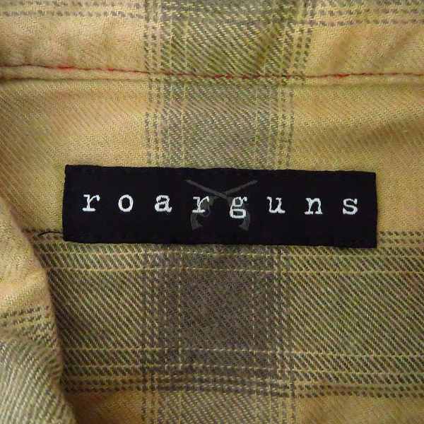 実際に弊社で買取させて頂いたroarguns/ロアーガンズ STAR PISTOL スワロ メタル クロスガン ブリーチ チェックシャツ 18FGS-03A/1の画像 2枚目