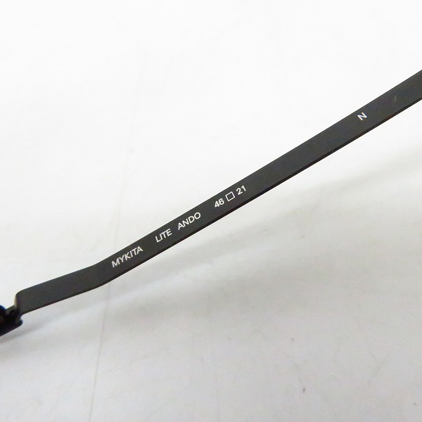 実際に弊社で買取させて頂いたMYKITA/マイキータ LITE ANDO メガネフレーム/アイウェアの画像 4枚目
