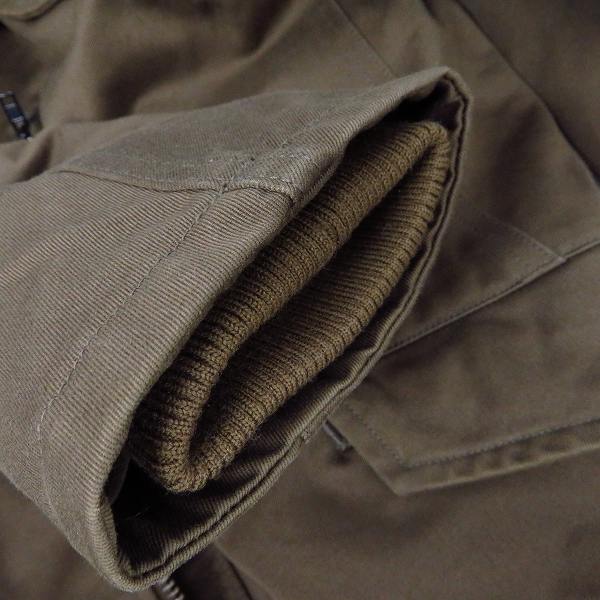 実際に弊社で買取させて頂いたLOUNGE LIZARD/ラウンジリザード シンサレート 裏地キルティング ミリタリージャケット/2の画像 7枚目