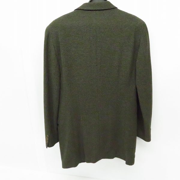 実際に弊社で買取させて頂いたEMPORIO ARMANI/エンポリオアルマーニ 3Bテーラードジャケット ツイード地の画像 1枚目