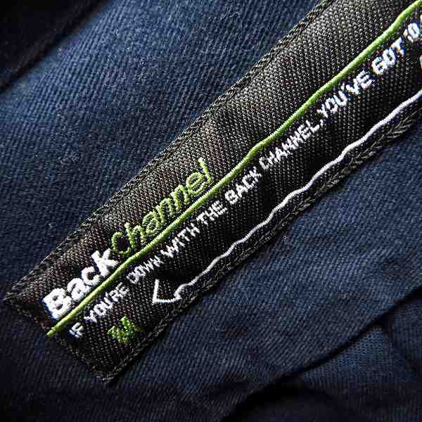 実際に弊社で買取させて頂いたBackChannel/バックチャンネル ネルシャツ amsterdamロゴ/Mの画像 2枚目