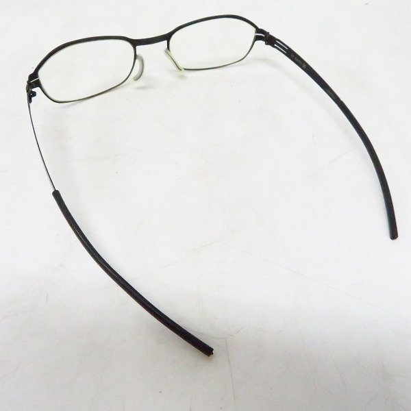 実際に弊社で買取させて頂いたic! berlin/アイシーベルリン model fred メガネフレーム/アイウェア/眼鏡 【度入り】の画像 1枚目