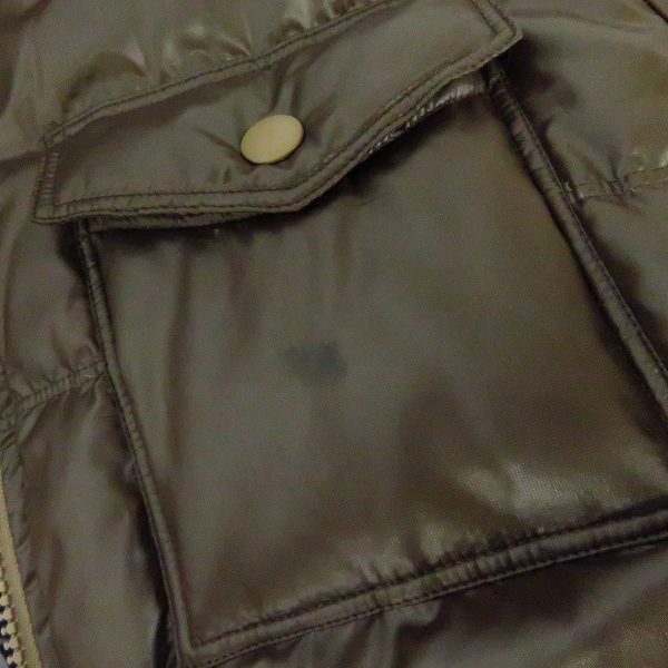 実際に弊社で買取させて頂いたBURBERRY BLUE LABEL/バーバリーブルーレーベル ジップアップ ダウンジャケット/Ｍの画像 5枚目