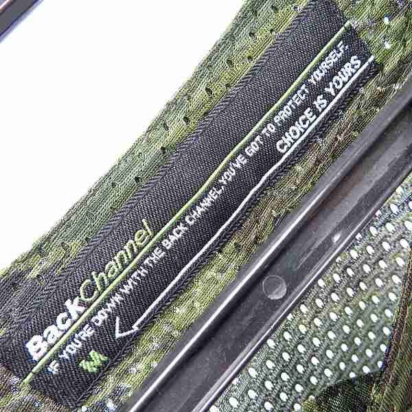 実際に弊社で買取させて頂いたBackChannel/バックチャンネル タイガーカモ メッシュ ベースボールシャツ/Mの画像 2枚目