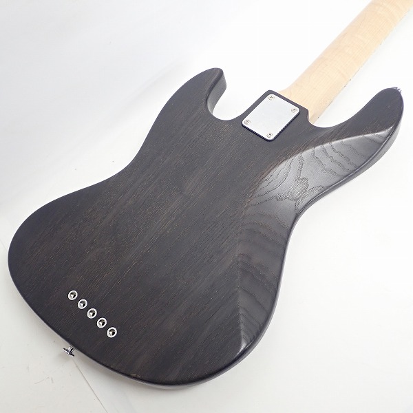 実際に弊社で買取させて頂いた★Bacchus/バッカス WOODLINE DX5/E BLK/OIL 飛鳥ファクトリー 5弦 エレキベース ギグケース付きの画像 6枚目