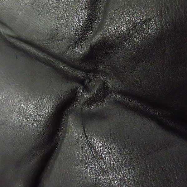 実際に弊社で買取させて頂いたBACKLASH/バックラッシュ クロム鞣し カンガルーレザー ダウンジャケット 1363-02/XXXLの画像 4枚目