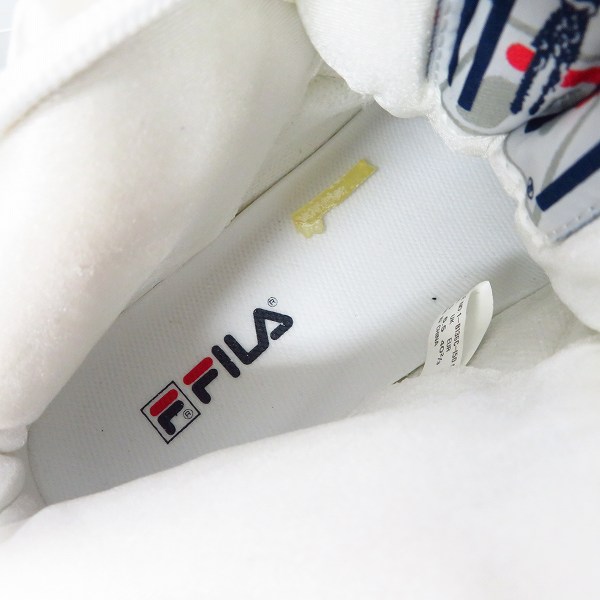 実際に弊社で買取させて頂いた【観賞用】FILA/フィラ GRANT HILL/グラントヒル バッシュ スニーカー 1-B136C-150/US7.5の画像 4枚目