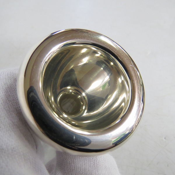 実際に弊社で買取させて頂いたMIRAPHONE ( ミラフォン ) マウスピース タイプ B シルバープレート 31.5mm チューバ 用 TU15の画像 4枚目
