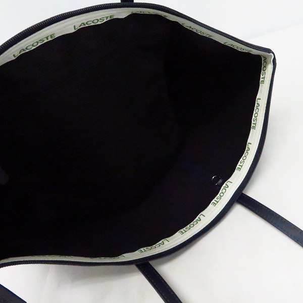 実際に弊社で買取させて頂いたLACOSTE/ラコステ ロゴ刺繍 トートバッグの画像 3枚目
