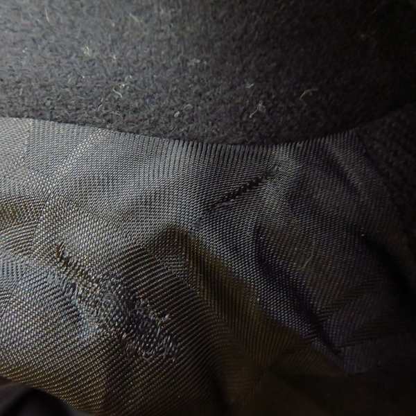 実際に弊社で買取させて頂いたMACKINTOSH/マッキントッシュ ウール Ｐコート ブラック/38の画像 5枚目