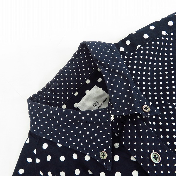UE/ユニフォームエクスペリメント DOT BROAD MULTI MIX B.D SHIRT  
