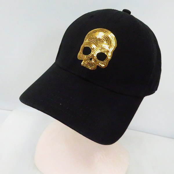 実際に弊社で買取させて頂いたHYDROGEN/ハイドロゲン スパンコールスカル ロゴメッシュキャップ