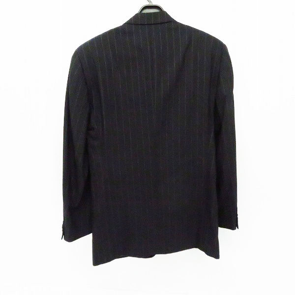 実際に弊社で買取させて頂いたGIORGIO ARMANI/ジョルジオアルマーニ 2Bテーラードジャケット ストライプ/38の画像 1枚目