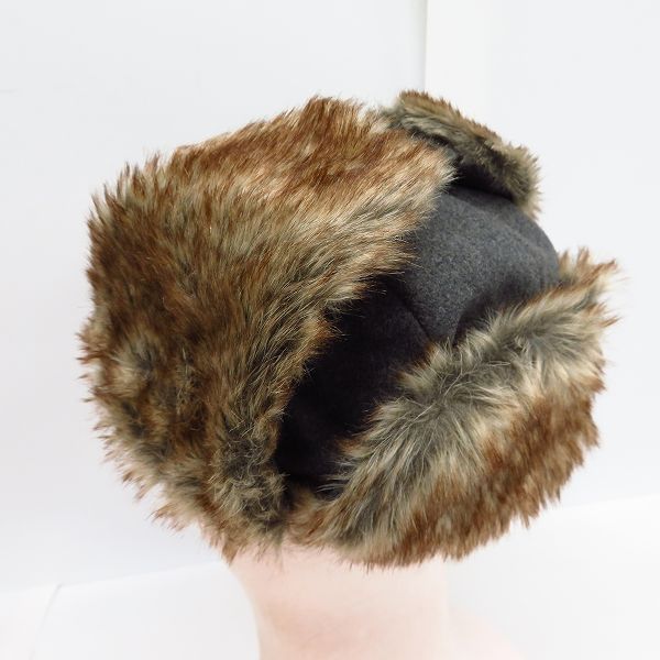 実際に弊社で買取させて頂いたNO ID/ノーアイディー ウールボンバーキャップの画像 1枚目