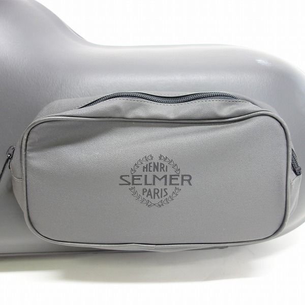 実際に弊社で買取させて頂いた★HENRI SELMER/セルマー テナーサックス用 パックケース グレーの画像 1枚目