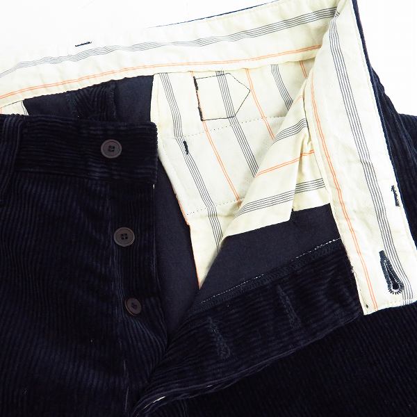 実際に弊社で買取させて頂いたSUGAR CANE/シュガーケーン フィクション ロマンス 14oz ヘビーコーデュロイ トラウザー パンツ SC41659 32×30の画像 4枚目