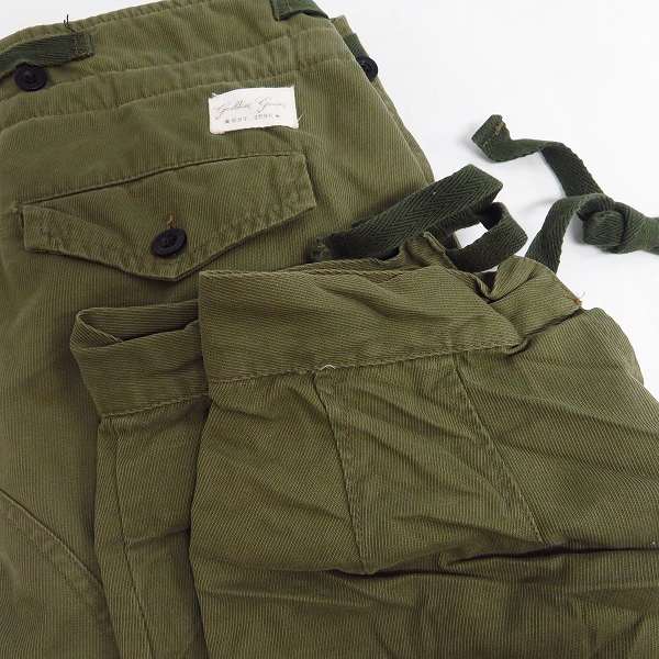 実際に弊社で買取させて頂いたGOLDEN GOOSE DELUXE BRAND/ゴールデングース ボタンフライ カーゴパンツ/XSの画像 9枚目