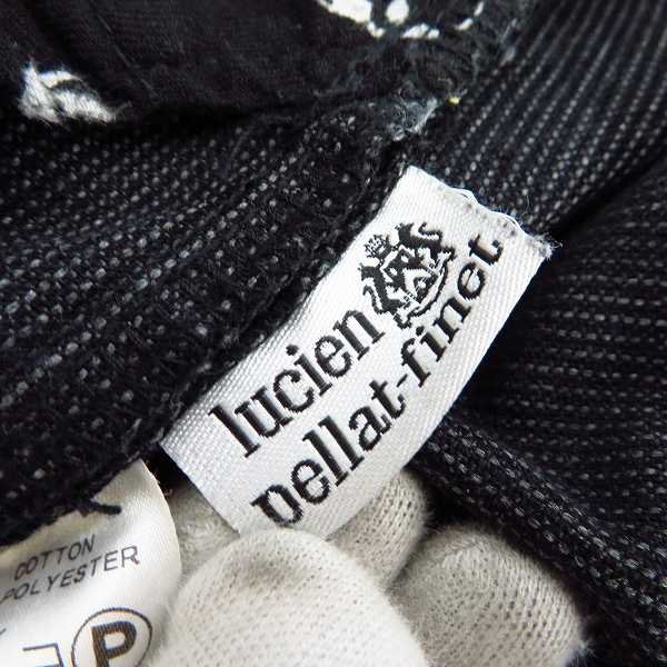 実際に弊社で買取させて頂いた【JPタグ】Lucien pellat-finet/ルシアンペラフィネ バックスカル刺繍 コーデュロイパンツ 31の画像 2枚目