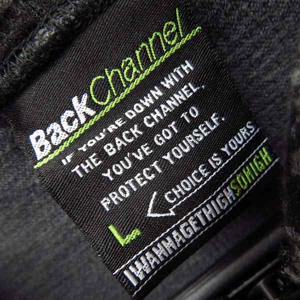 実際に弊社で買取させて頂いたBackChannel/バックチャンネル ジップアップパーカー ワッフル加工 迷彩/Lの画像 3枚目