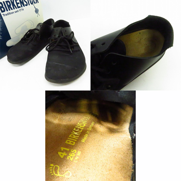 実際に弊社で買取させて頂いたBIRKENSTOCK/ビルケンシュトック モンタナ/ボストン/ピサ 等 レザーシューズ/サンダル 41/5点セットの画像 2枚目