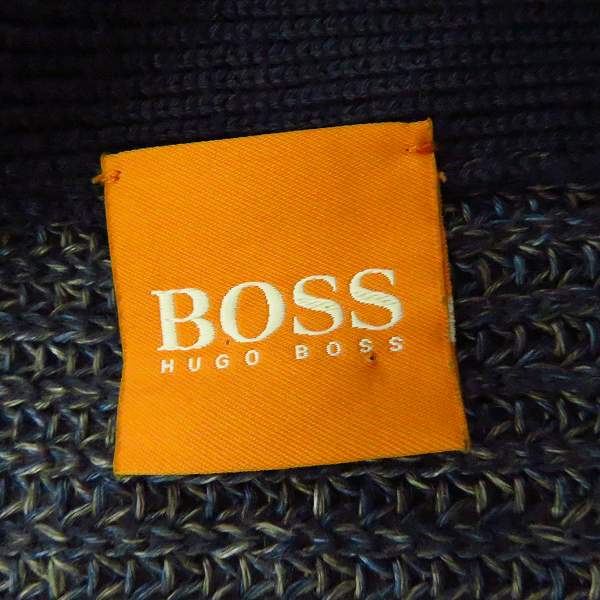 実際に弊社で買取させて頂いた【JPタグ】HUGO BOSS/ヒューゴボス BOSS ORANGE/ボスオレンジ リネンカーディガン XXXLの画像 2枚目